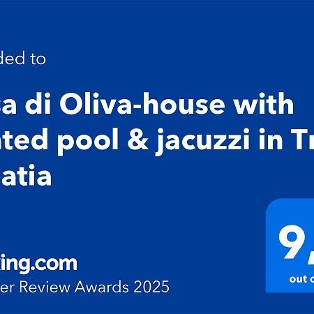 Casa Di Oliva-House With Heated Pool & Jacuzzi In Trilj, Croatiaヴィラ エクステリア 写真