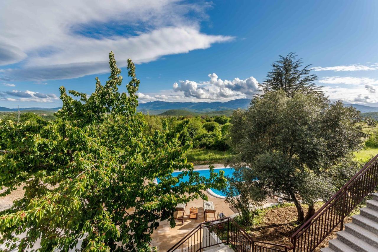Casa Di Oliva-House With Heated Pool & Jacuzzi In Trilj, Croatiaヴィラ エクステリア 写真